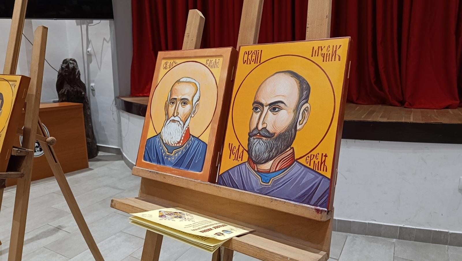 Изложба икона Школе иконописа ОНБ „Свети мученици бачки“