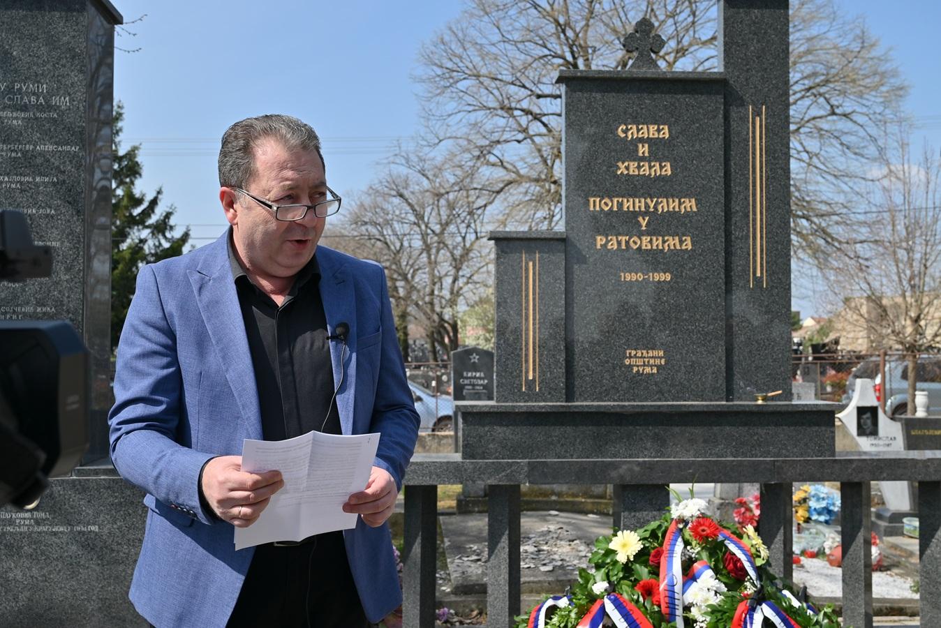 У Руми обележена 27. годишњица НАТО агресије