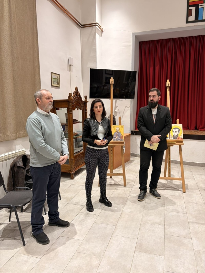 Изложба икона Школе иконописа ОНБ „Свети мученици бачки“,